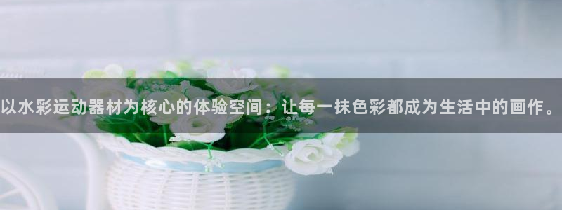 征途国际平台注册：以水彩运动器材为核心的体验空间：让每一抹色